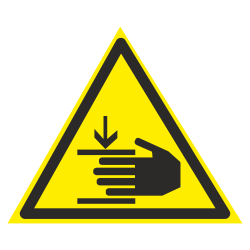 W27 Осторожно. Возможно травмирование рук