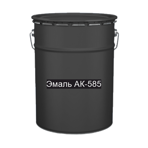 Краска для дорожной разметки Эмаль АК-585 черная